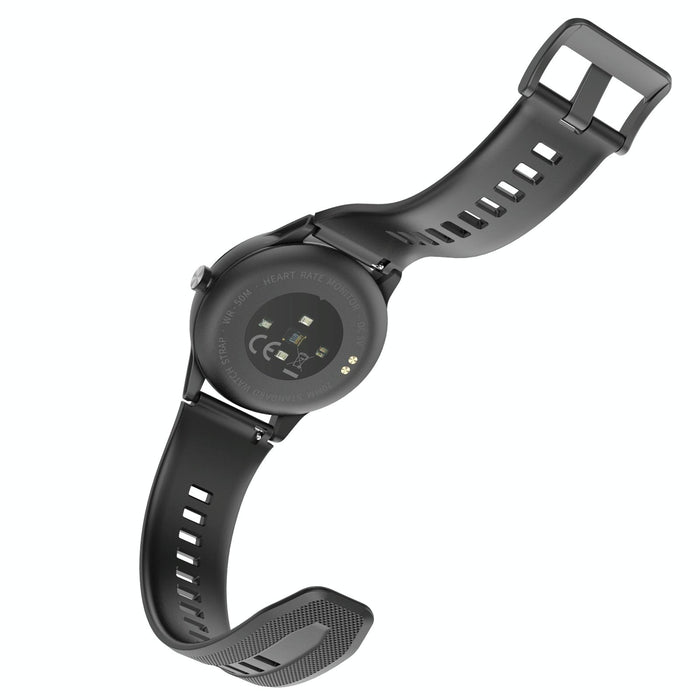 1.3 Inch Tft Smart Watch Sleep Heart Oxygen Monitoring 5Atm Waterproof Black