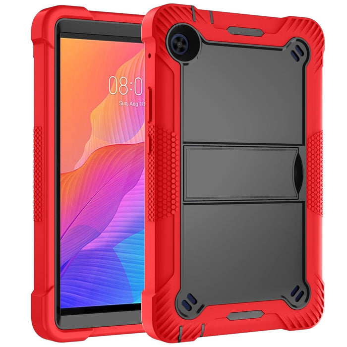 Shockproof Silicone + Pc Case With Holder