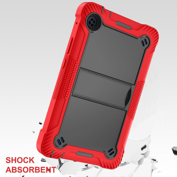 Shockproof Silicone + Pc Case With Holder