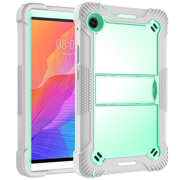 Shockproof Silicone + Pc Case With Holder