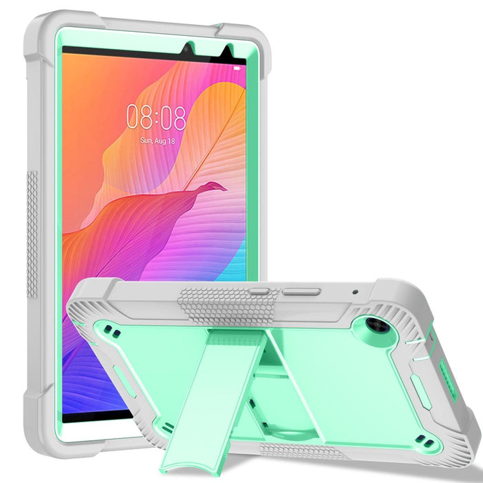 Shockproof Silicone + Pc Case With Holder