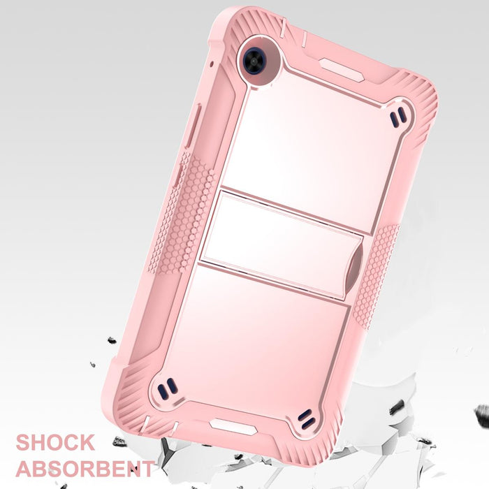 Shockproof Silicone + Pc Case With Holder