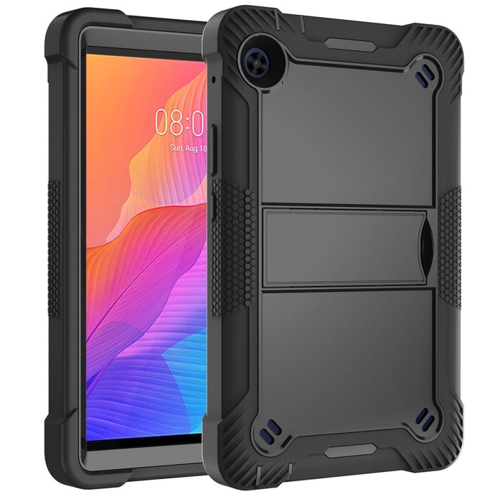 Shockproof Silicone + Pc Case With Holder