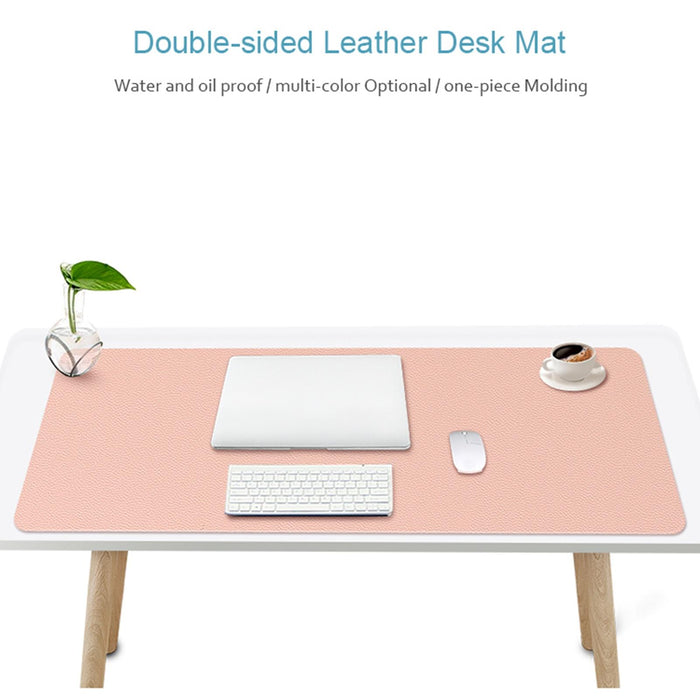 Double Sided Pu Mouse Pad Table Mat 100 X 44Cm