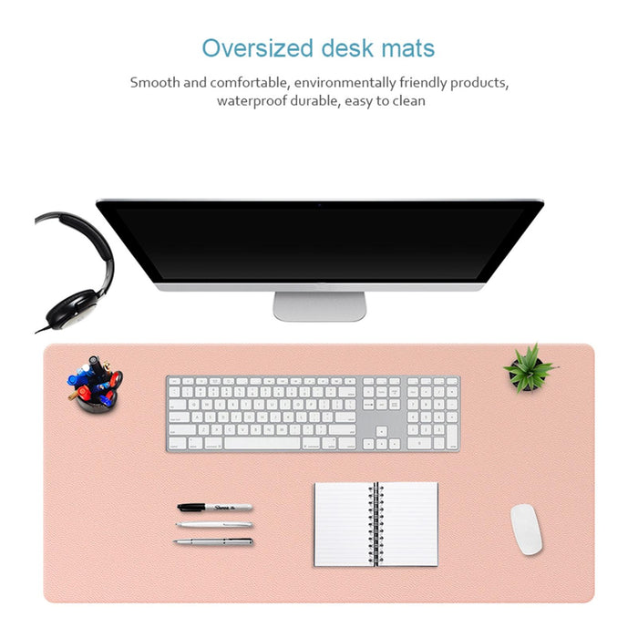 Double Sided Pu Mouse Pad Table Mat 100 X 44Cm