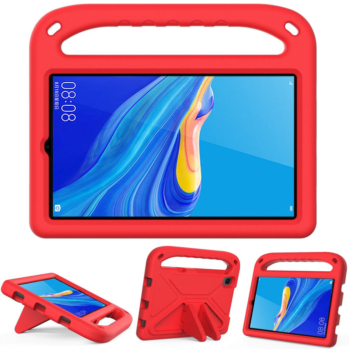 8 Eva Shockproof Case With Handle & Triangle Holder For Matepad T8