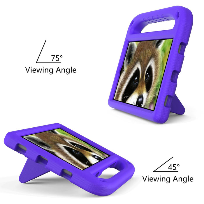 8 Eva Shockproof Case With Handle & Triangle Holder For Matepad T8