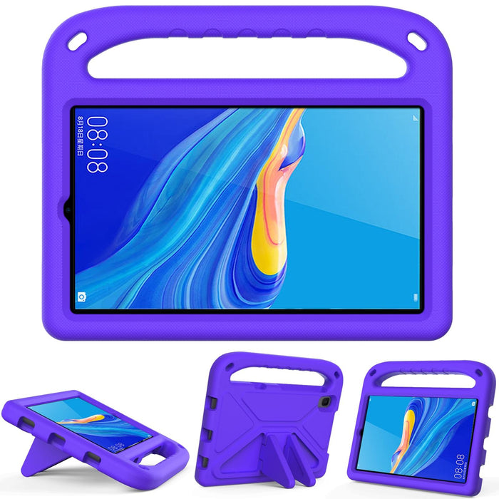 8 Eva Shockproof Case With Handle & Triangle Holder For Matepad T8