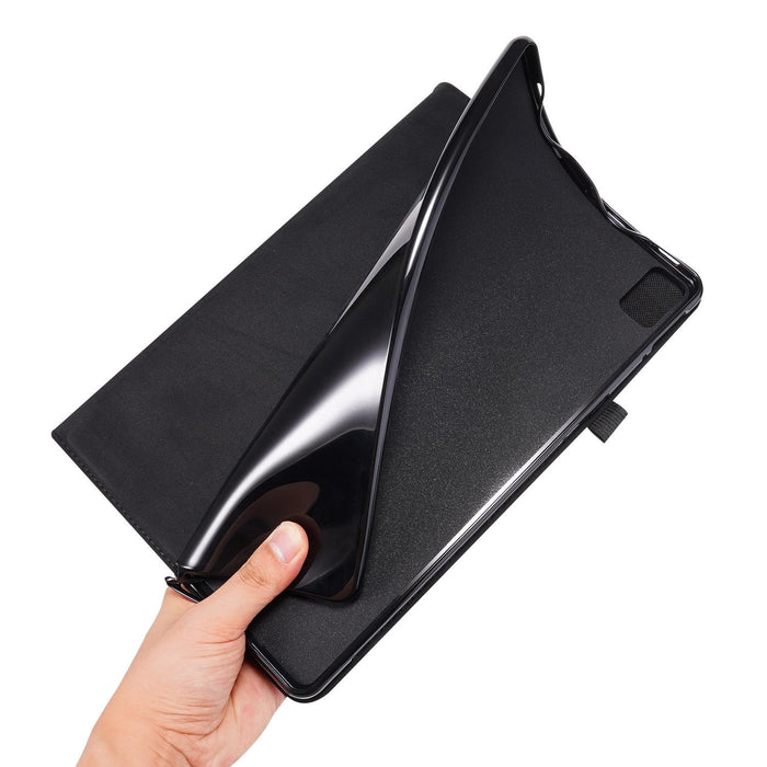 Flip Tpu + Pu Leather Case With Card Clip