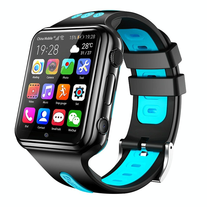 1.54 Inch Full-Fit Screen Dual Cameras Smart Phone Watch Support Sim Card / Gps Tracking / Real-Time Trajectory / Temperature Monitoring 1Gb & 16Gb