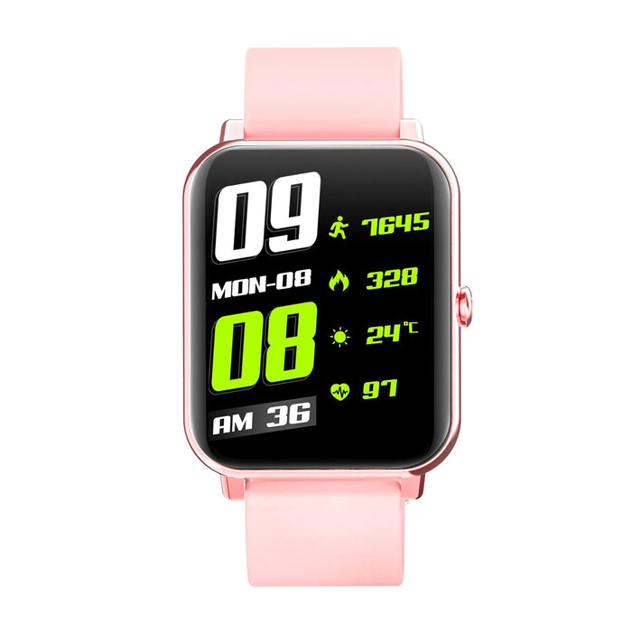 1.69 Inch Tft Screen Ip67 Waterproof Smart Watch Support Body Temperature Monitoring / Sleep Monitoring / Heart Rate Monitoring / Incoming Call Reminder