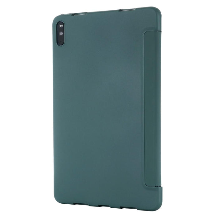 Shockproof Leather Case With Three-Fold Holder