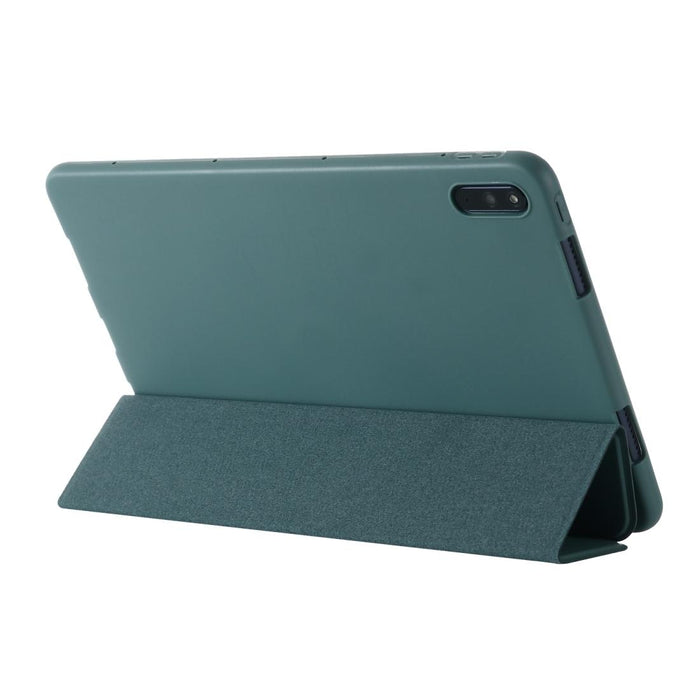 Shockproof Leather Case With Three-Fold Holder