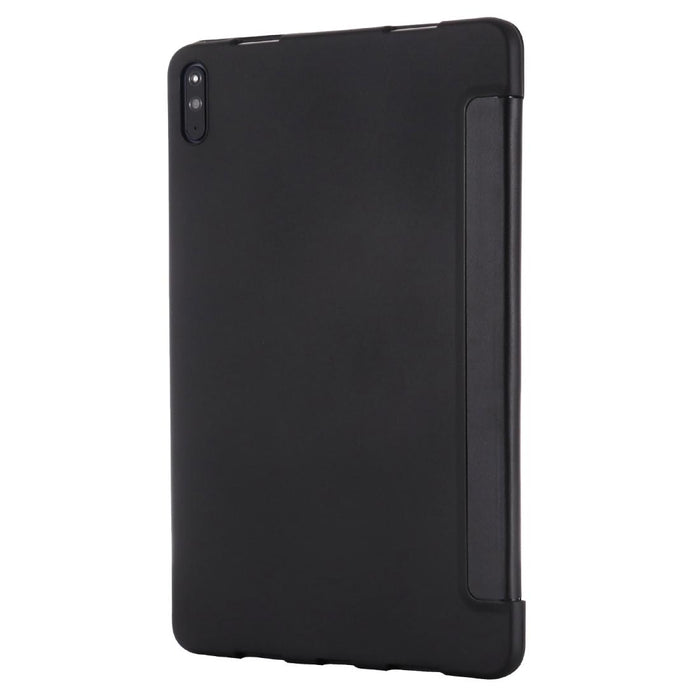 Shockproof Leather Case With Three-Fold Holder