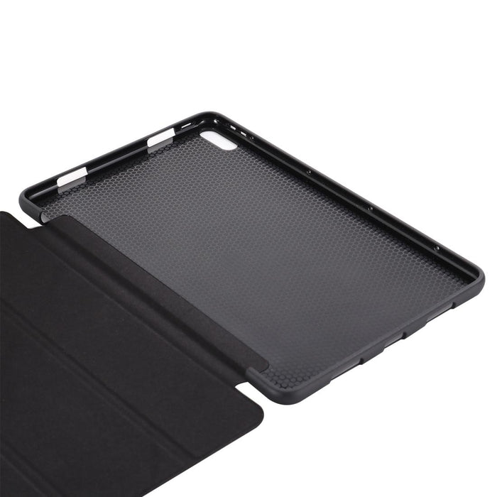 Shockproof Leather Case With Three-Fold Holder