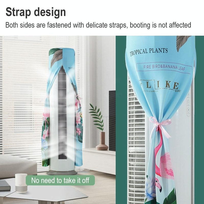 180 X 40Cm Elastic Cloth Air Conditioner Cover