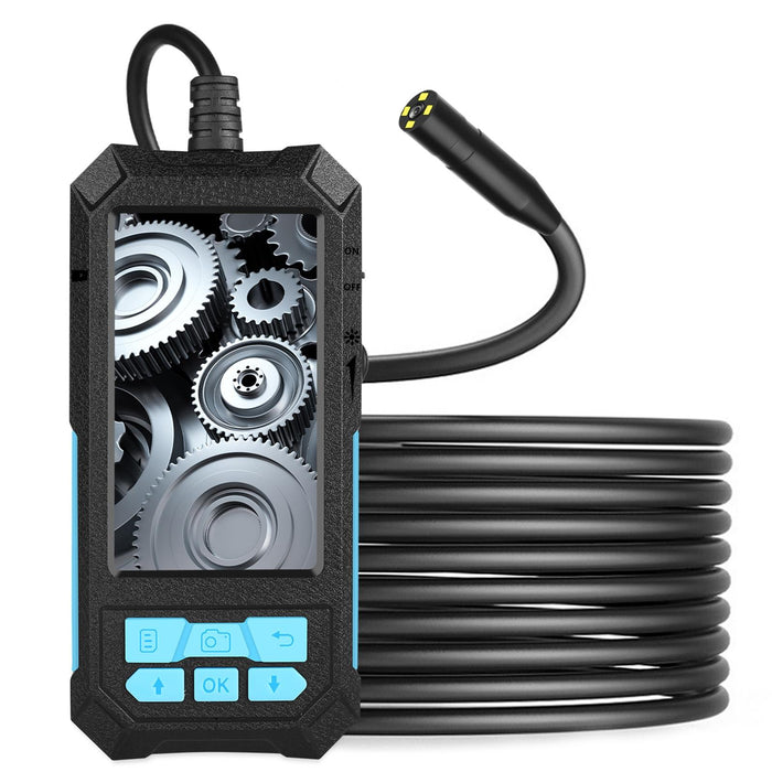 14Mm 4.5 Inch Hd 500W Autofocus Camera Endoscope Portable Waterproof Industrial Pipe Endoscope Hard Cable Length 10M