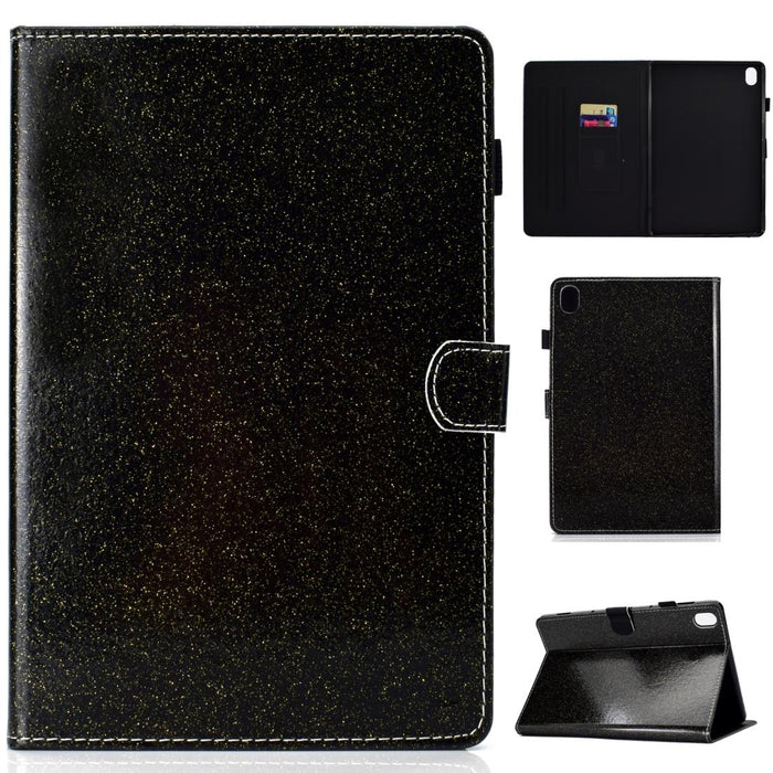 Glitter Leather Case With Holder & Card Slot
