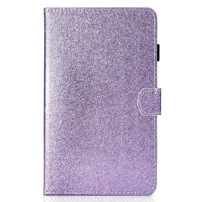 Glitter Leather Case With Holder & Card Slot