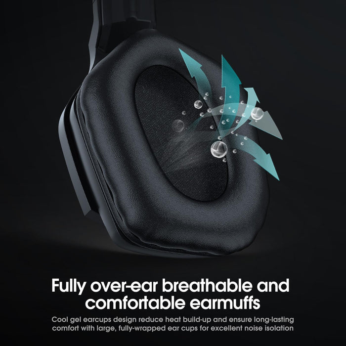Adjustable Bass Gaming Bluetooth Headset With Mic