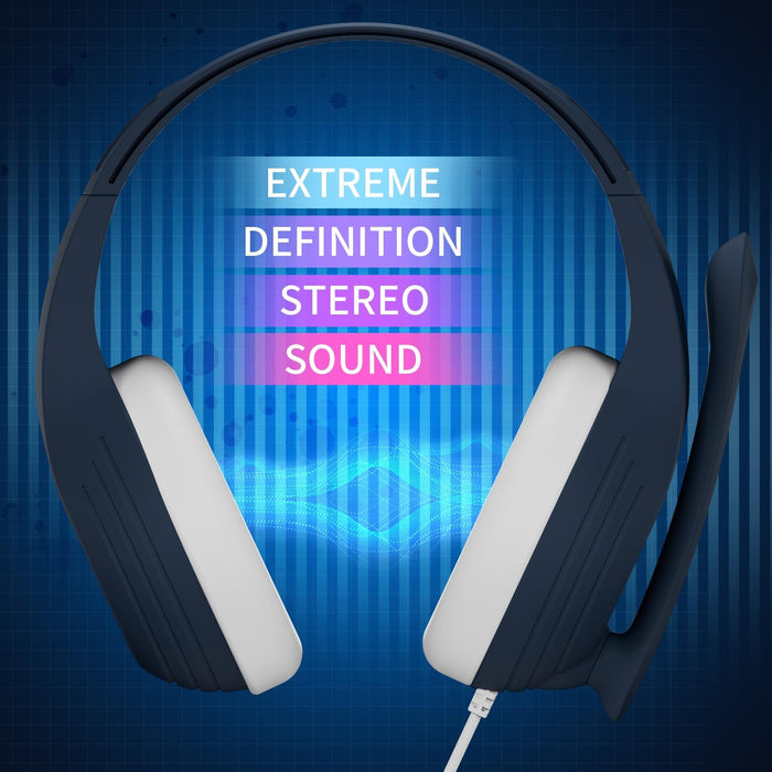 Adjustable Gaming Headset With Mic 3.5Mm Port