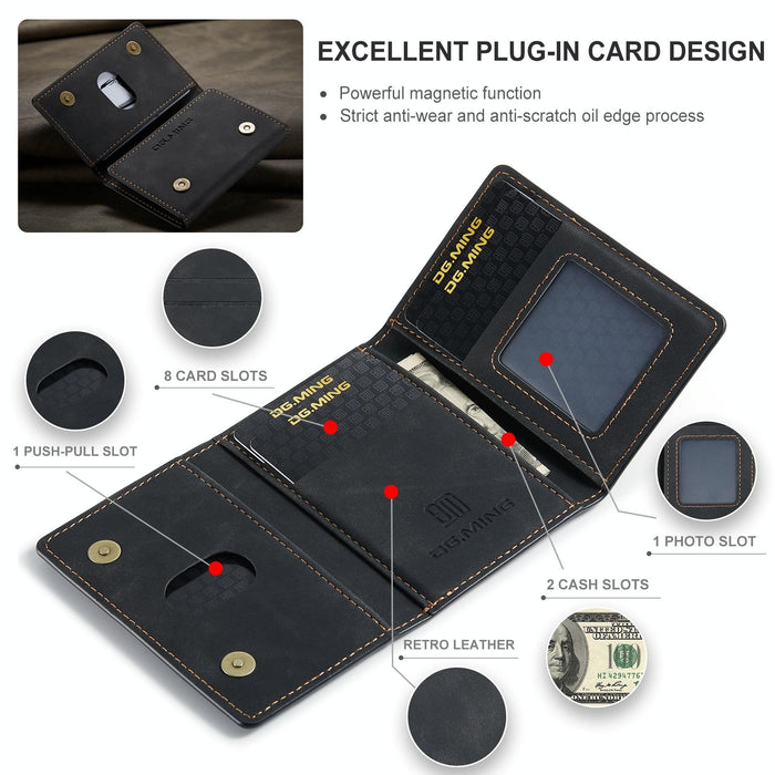 3 Fold Card Bag For Dg.Ming M2 Series Compact & Stylish