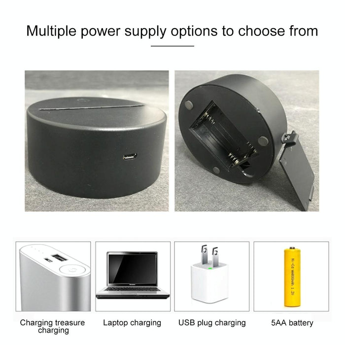 3D Colourful Led Night Light Touch Version Dw13 Crack Base