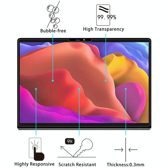 For Lenovo Yoga Pad Pro 9H 2.5D Explosion-Proof Tempered Tablet Glass Film