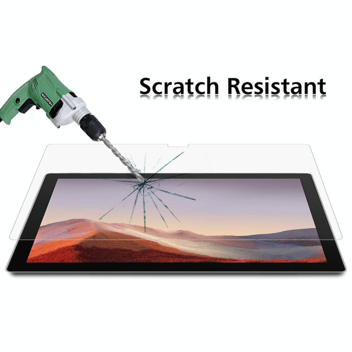 For Microsoft Surface Pro 7+ 2 Pcs 9H 2.5D Explosion-Proof Tempered Tablet Glass Film