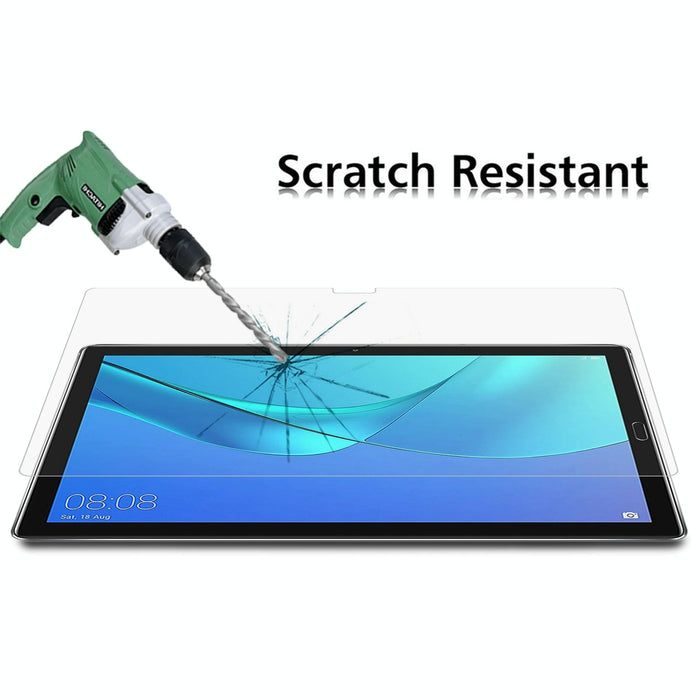 For Huawei Mediapad M5 10 Pro 2 Pcs 9H 2.5D Explosion-Proof Tempered Tablet Glass Film