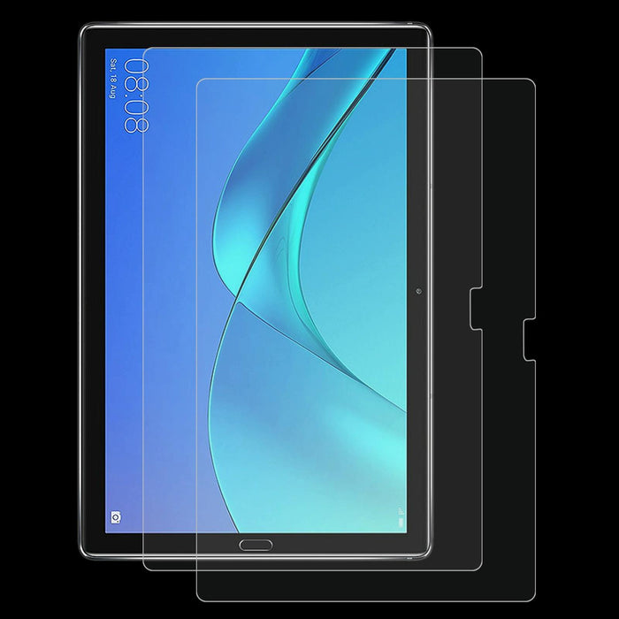 For Huawei Mediapad M5 10 Pro 2 Pcs 9H 2.5D Explosion-Proof Tempered Tablet Glass Film