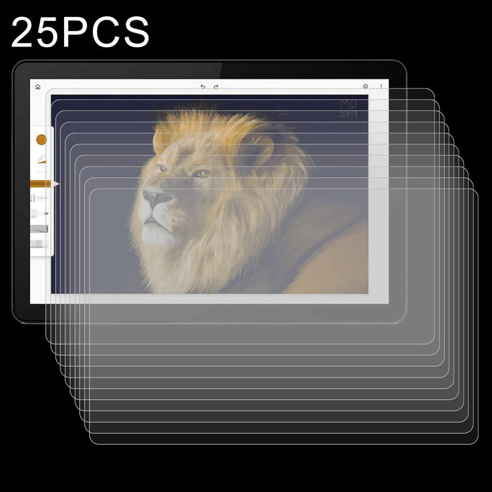For Lenovo Chromebook Duet 10.1 Inch 25 Pcs 9H 2.5D Explosion-Proof Tempered Tablet Glass Film