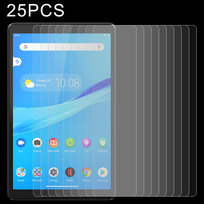 For Lenovo Tab M8 Fhd 25 Pcs 9H 2.5D Explosion-Proof Tempered Tablet Glass Film