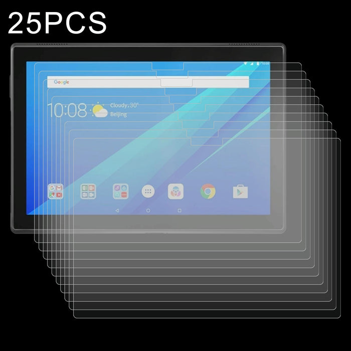 For Lenovo Tab 10.1 X504F 25 Pcs 9H 2.5D Explosion-Proof Tempered Tablet Glass Film