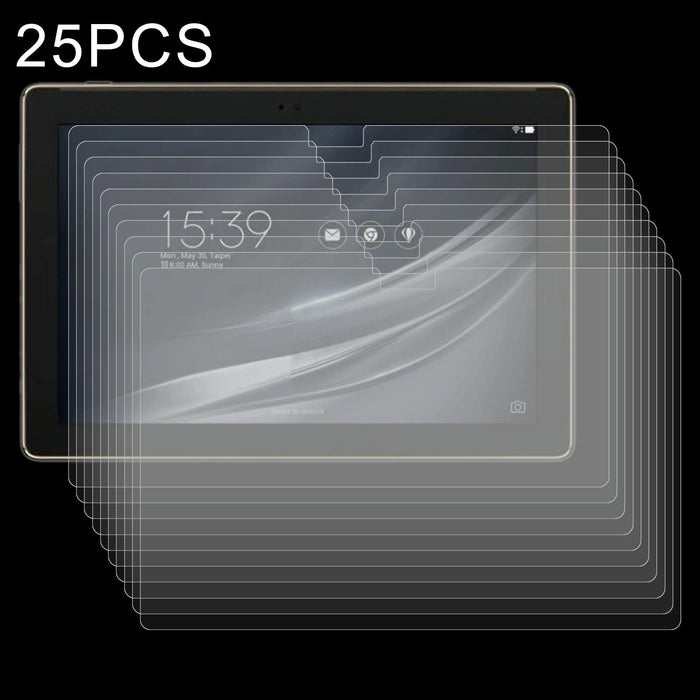 For Asus Zenpad 10 Z301Mfl 25 Pcs 9H 2.5D Explosion-Proof Tempered Tablet Glass Film