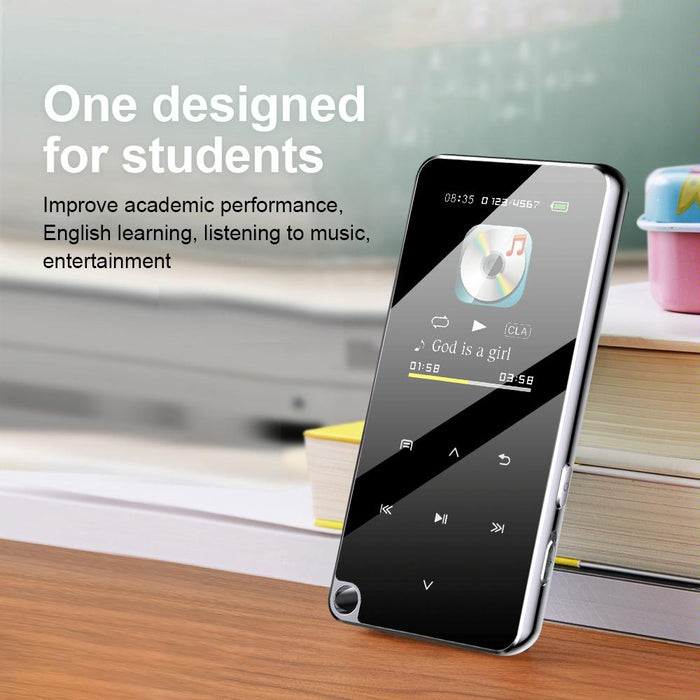 Portable Bluetooth Mp3 Player 8Gb Capacity Black