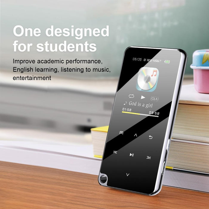 Portable Bluetooth Mp3 Player 64Gb Capacity Black