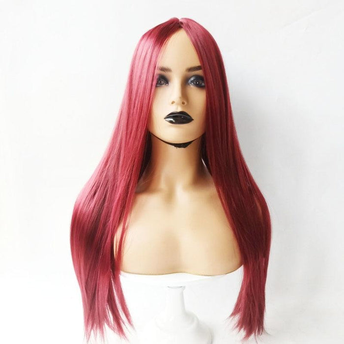 Long Straight Centre Part Wig For Women