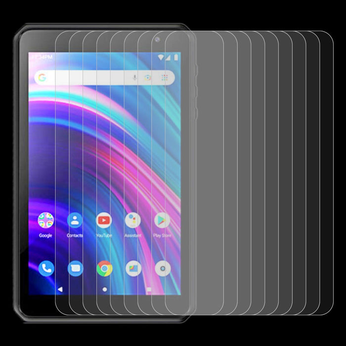 For Blu M8L 25 Pcs 9H 2.5D Explosion-Proof Tempered Tablet Glass Film