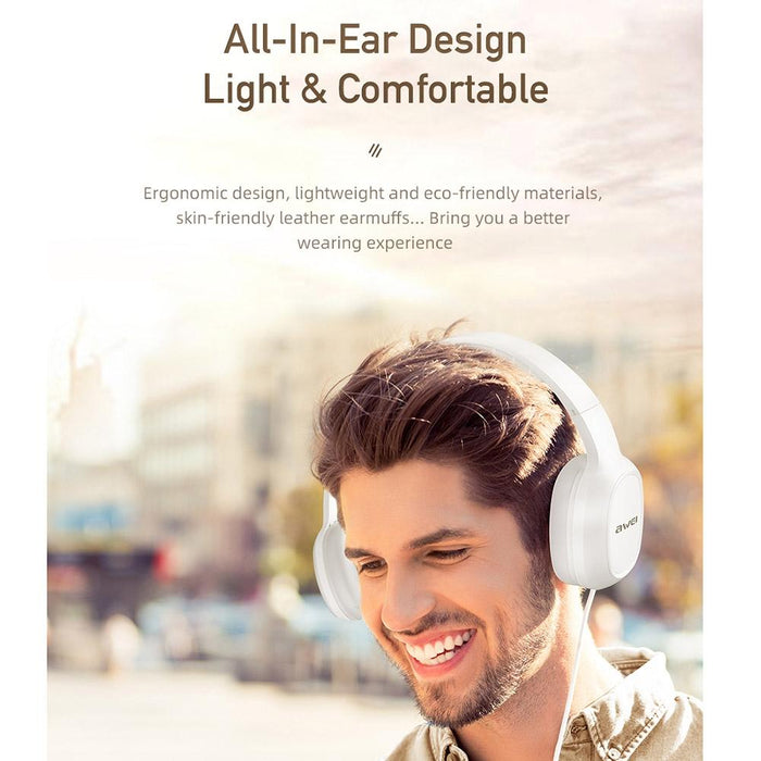 3.5Mm Stereo Wired Headset For Awei Gm-6