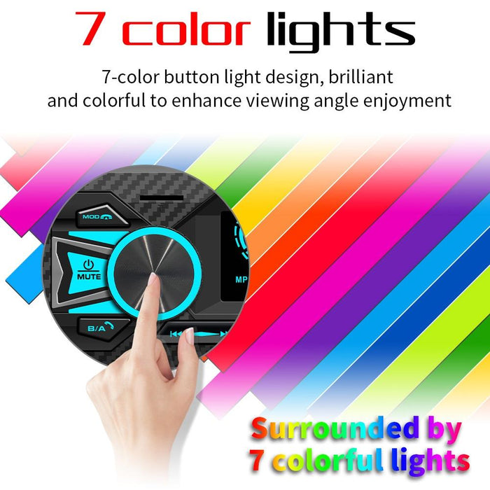 Bluetooth Car Radio Receiver With Remote Control - Mp3 Player 5.1