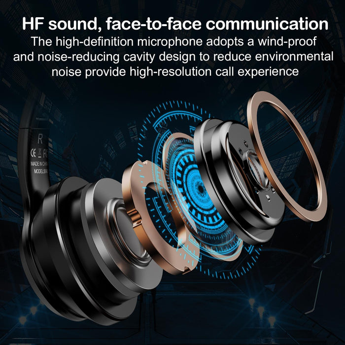 Wireless Bluetooth Headphones With Rgb Lighting