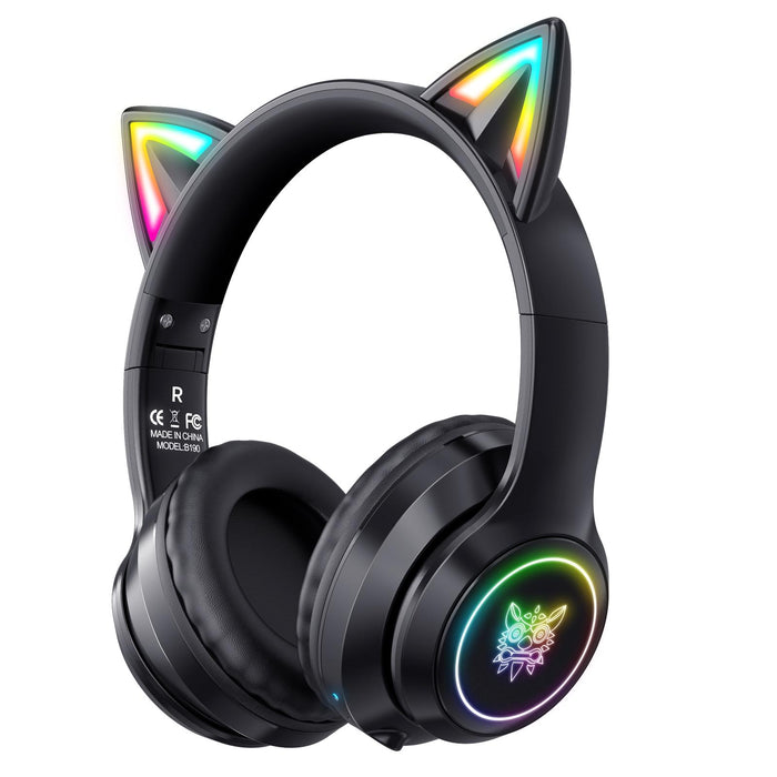 Wireless Bluetooth Headphones With Rgb Lighting