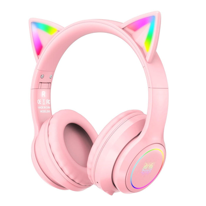 Wireless Bluetooth Headphones With Rgb Lighting