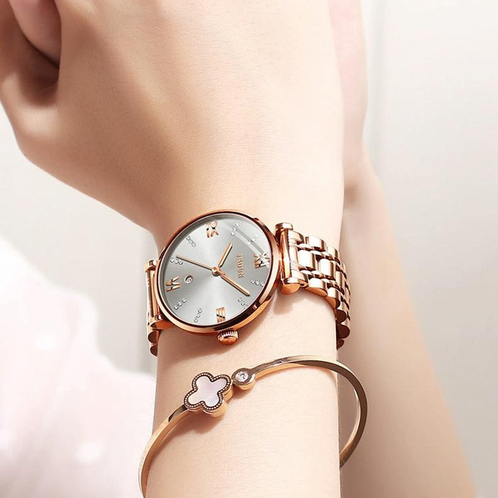 6533 Women Fashion Waterproof Ultra-Thin Quartz Watch