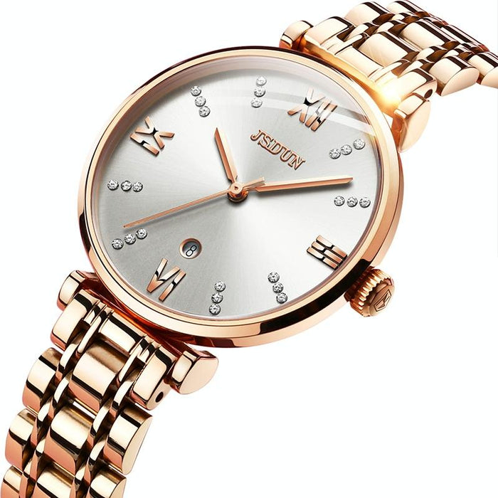 6533 Women Fashion Waterproof Ultra-Thin Quartz Watch