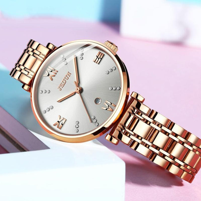 6533 Women Fashion Waterproof Ultra-Thin Quartz Watch