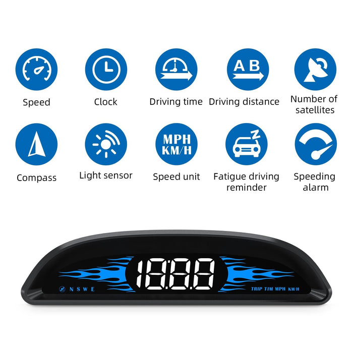 Car Hd Gps Head Up Display Hud System