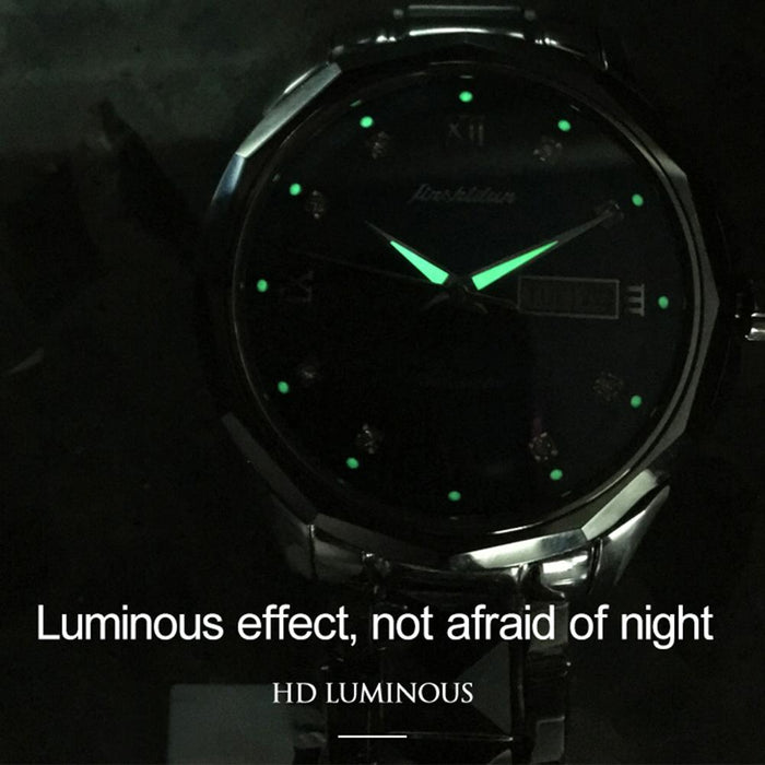 8813 Fashion Waterproof Luminous Automatic Mechanical Watch Women