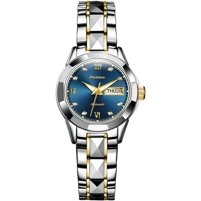 8813 Fashion Waterproof Luminous Automatic Mechanical Watch Women